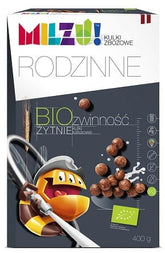 Seigle - Boulettes d'Avoine au Cacao "Agilité" BIO 400 g - MILZU